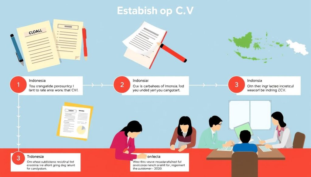 prosedur mendirikan cv