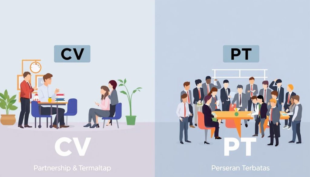 perbedaan cv dan pt