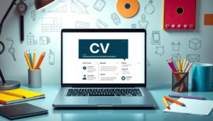 Pembuatan CV Online dengan Canva