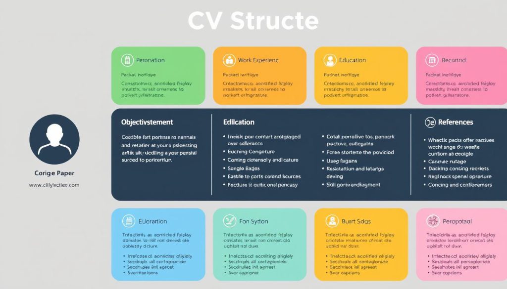 struktur dasar CV