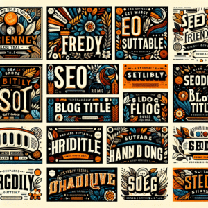 Berikut adalah beberapa judul blog yang memenuhi syarat panjang dan SEO friendly: