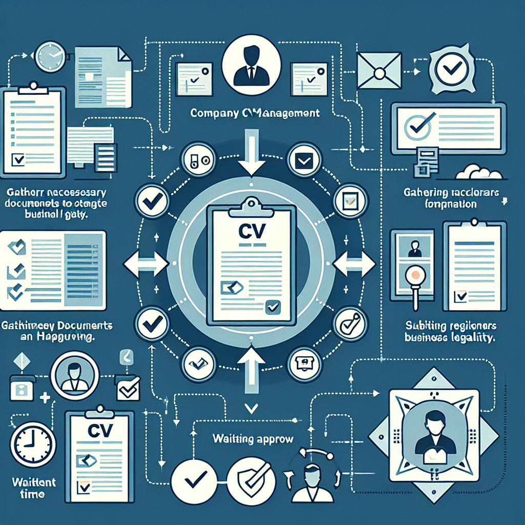 cara pengurusan cv